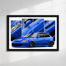 Load image into Gallery viewer, Honda Civic 06th Gen Hatchback 1996 - 2000 EK #454 - #462
