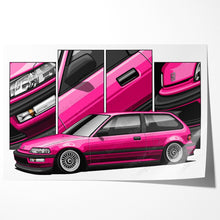 Load image into Gallery viewer, Honda Civic 04th Gen Hatchback 1988-1989 EF Pre-face #481-#489
