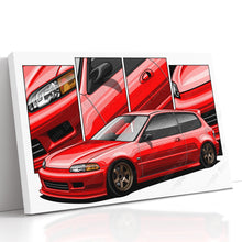 Load image into Gallery viewer, Honda Civic 05th Gen Hatchback 1992 - 1995 EG #310 - #318
