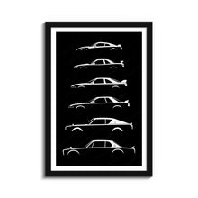 Load image into Gallery viewer, Nissan Skyline GTR Generations R35 R34 R33 R32 C110 C10 #942
