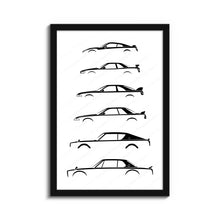 Load image into Gallery viewer, Nissan Skyline GTR Generations R35 R34 R33 R32 C110 C10 #943
