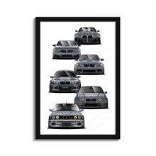 Load image into Gallery viewer, BMW 3 4 Series M3 M4 Generations E30 E36 E46 E90 E92 E93 F80 F82 G80 G82 #946
