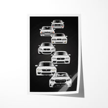 Load image into Gallery viewer, BMW 5 Series M5 Generations E28 E34 E39 E60 E61 F10 F90 G90 G99 #955
