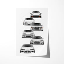 Load image into Gallery viewer, Nissan S12 S13 S14 S15 Silvia 240sx 180sx Generations #955
