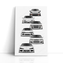 Load image into Gallery viewer, Nissan S12 S13 S14 S15 Silvia 240sx 180sx Generations #955
