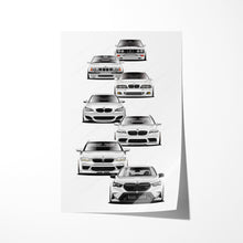 Load image into Gallery viewer, BMW 5 Series M5 Generations E28 E34 E39 E60 E61 F10 F90 G90 G99 #964
