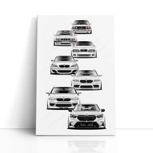 Load image into Gallery viewer, BMW 5 Series M5 Generations E28 E34 E39 E60 E61 F10 F90 G90 G99 #964
