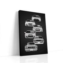 Load image into Gallery viewer, Nissan Skyline GTR Generations R35 R34 R33 R32 C110 C10 #982
