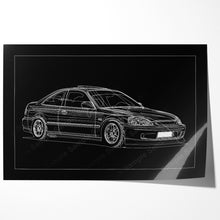 Load image into Gallery viewer, Honda Civic 06th Gen Coupe 1996 - 2000 EM #202 - #210
