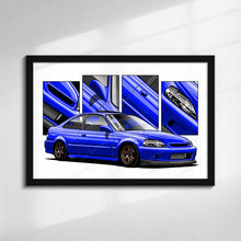 Load image into Gallery viewer, Honda Civic 06th Gen Coupe 1996 - 2000 EM #202 - #210
