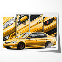 Load image into Gallery viewer, Honda Civic 07th Gen Sedan 2004 2005 Facelift #418 - #426
