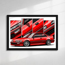 Load image into Gallery viewer, Acura Integra 2nd Gen 1989 - 1993 Hatchback DA DB2 GS-R #084 - #092
