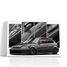 Load image into Gallery viewer, Honda Civic 06th Gen Hatchback 1996 - 2000 EK #454 - #462
