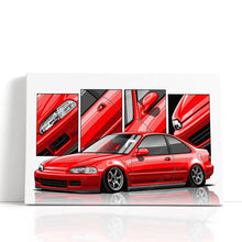 Load image into Gallery viewer, Honda Civic 05th Gen Coupe 1992 - 1995 EJ #211 - #219
