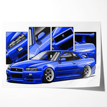 Load image into Gallery viewer, Nissan Skyline GTR R34 #226- #234
