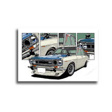 Load image into Gallery viewer, #019 Datsun 510 Bluebird Coupe
