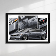 Load image into Gallery viewer, Honda Civic 08th Gen Sedan 2006 - 2008 SI #517 - #525
