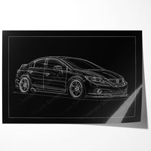 Load image into Gallery viewer, Honda Civic 09th Gen Sedan 2013 - 2015 Facelift #084 - #092
