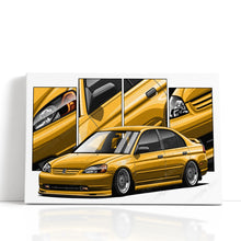 Load image into Gallery viewer, Honda Civic 07th Gen Sedan 2001 - 2003 Pre-face #064 - #072
