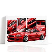 Load image into Gallery viewer, Nissan Skyline GTR R34 #226- #234
