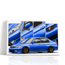 Load image into Gallery viewer, Honda Civic 07th Gen Sedan 2004 2005 Facelift #418 - #426
