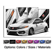 Load image into Gallery viewer, Honda Civic 09th Gen Coupe 2013 - 2015 Facelift #139 - #147
