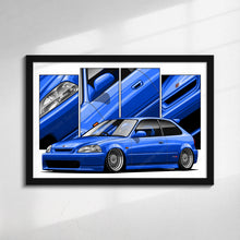 Load image into Gallery viewer, Honda Civic 06th Gen Hatchback 1996 - 2000 EK #463 - #471
