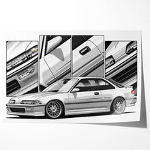 Load image into Gallery viewer, Acura Integra 2nd Gen 1989 - 1993 Hatchback DA DB2 GS-R #084 - #092
