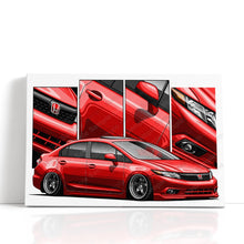 Load image into Gallery viewer, Honda Civic 09th Gen Sedan 2012 Pre-face SI #544- #552
