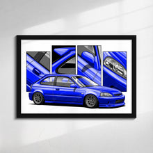 Load image into Gallery viewer, Honda Civic 06th Gen Hatchback 1999 - 2000 EK #193 - #201
