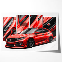 Load image into Gallery viewer, Honda Civic 10th Gen Hatchback 2020 - 2021 Type R Facelift FK8 #256 - #264
