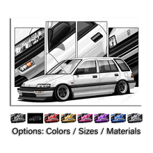 Load image into Gallery viewer, Honda Civic 04th Gen Wagon 1988-1991 EF #472-#480
