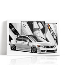 Load image into Gallery viewer, Honda Civic 08th Gen Sedan 2009 - 2011 Facelift #130 - #138
