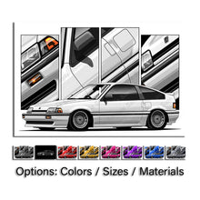 Load image into Gallery viewer, Honda CRX 1st Gen 1984 - 1987 #037 - #045
