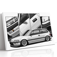 Load image into Gallery viewer, Honda Civic 04th Gen Hatchback 1988-1989 EF Pre-face #481-#489
