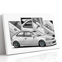 Load image into Gallery viewer, Honda Civic 06th Gen Hatchback 1999 - 2000 EK #193 - #201
