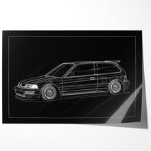 Load image into Gallery viewer, Honda Civic 04th Gen Hatchback 1988-1989 EF Pre-face #481-#489
