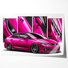 Load image into Gallery viewer, Honda Civic 09th Gen Sedan 2013 - 2015 Facelift #084 - #092
