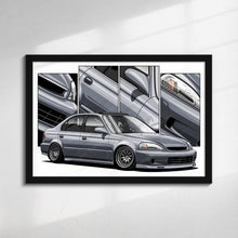 Load image into Gallery viewer, Honda Civic 06th Gen Sedan 1996 - 2000 EJ #166 - #174
