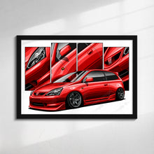Load image into Gallery viewer, Honda Civic 07th Gen Hatchback 2002 - 2005 SI #427 - #435
