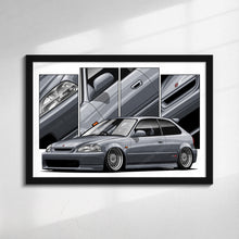 Load image into Gallery viewer, Honda Civic 06th Gen Hatchback 1996 - 2000 EK #463 - #471
