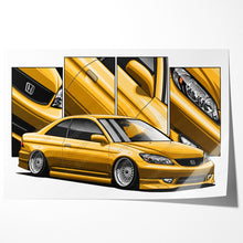 Load image into Gallery viewer, Honda Civic 07th Gen Coupe 2004 2005 Facelift #093 - #101
