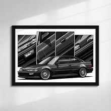Load image into Gallery viewer, Acura Integra 2nd Gen 1989 - 1993 Hatchback DA DB2 GS-R #084 - #092
