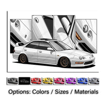 Load image into Gallery viewer, Acura Integra 3rd Gen USDM DB Sedan 1994 - 2001  #129 - #137
