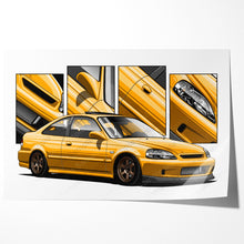 Load image into Gallery viewer, Honda Civic 06th Gen Coupe 1996 - 2000 EM #202 - #210
