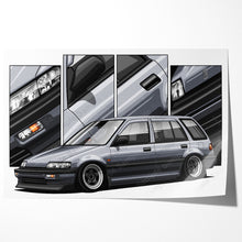 Load image into Gallery viewer, Honda Civic 04th Gen Wagon 1988-1991 EF #472-#480
