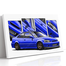 Load image into Gallery viewer, Honda Civic 06th Gen Coupe 1996 - 2000 EM #202 - #210
