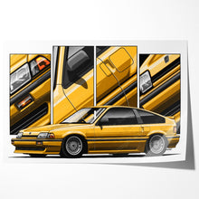 Load image into Gallery viewer, Honda CRX 1st Gen 1984 - 1987 #037 - #045
