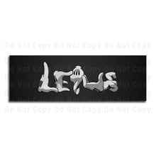 Load image into Gallery viewer, Lexus Sign Lexus Hand Sign
