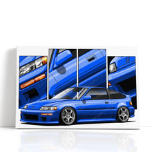 Load image into Gallery viewer, Honda CRX 2nd Gen 1988 - 1991 Mugen #121 - #129

